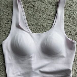PINK Victoria's Secret Light Pink Scoop Bralette